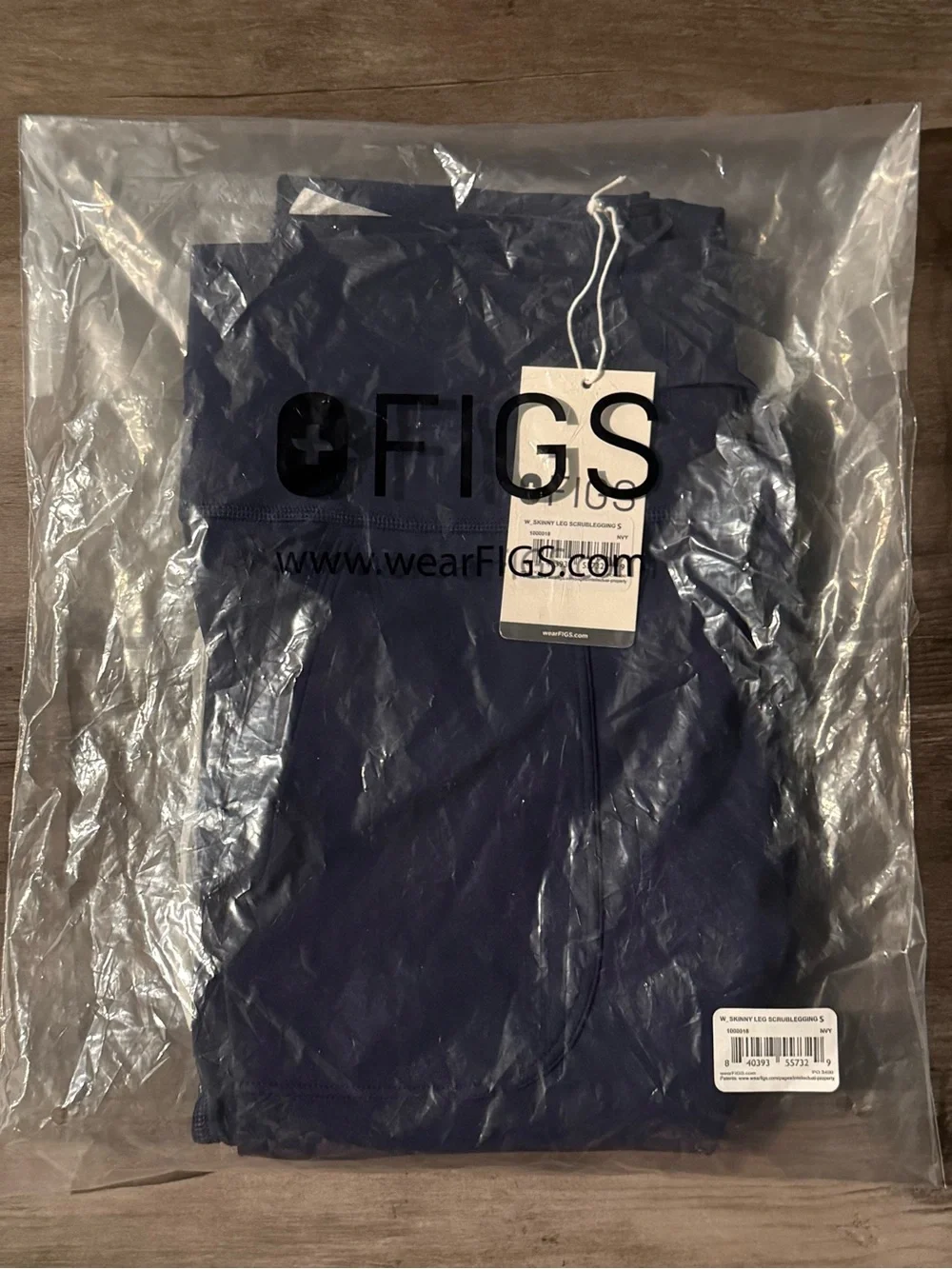 FIGS Ashland High-Rise Women’s Scrublegging (Navy) Skinny Leg Scrub Leggings